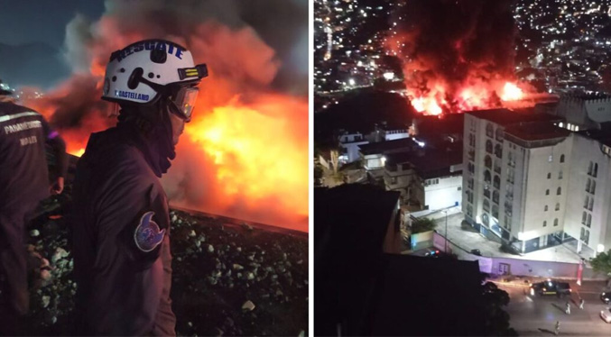 Controlan incendio en tres galpones de la zona industrial de El Llanito