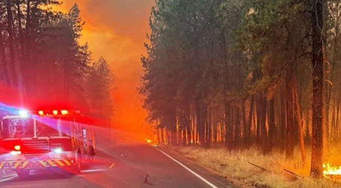 EEUU declara la emergencia para lidiar con los incendios sin control en el noroeste