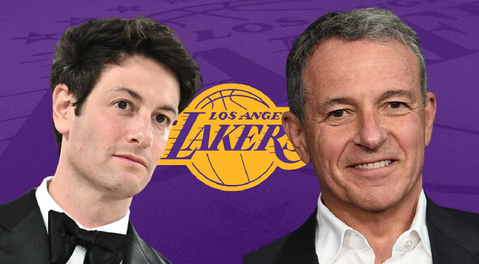 Acuerdo récord de 12.500 millones: Josh Kushner y Bob Iger compran a los Lakers de Los Ángeles