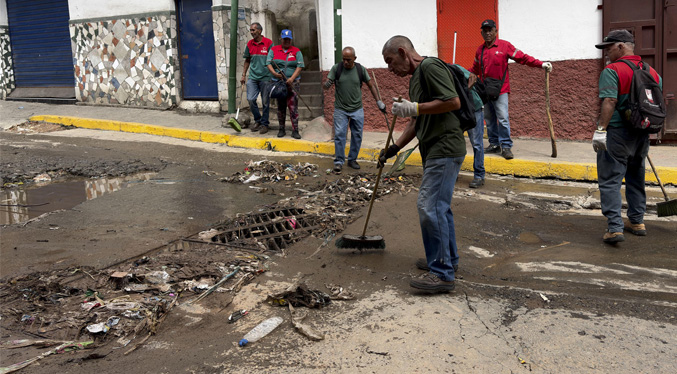 Al menos seis desaparecidos y decenas de viviendas afectadas en Venezuela por las lluvias