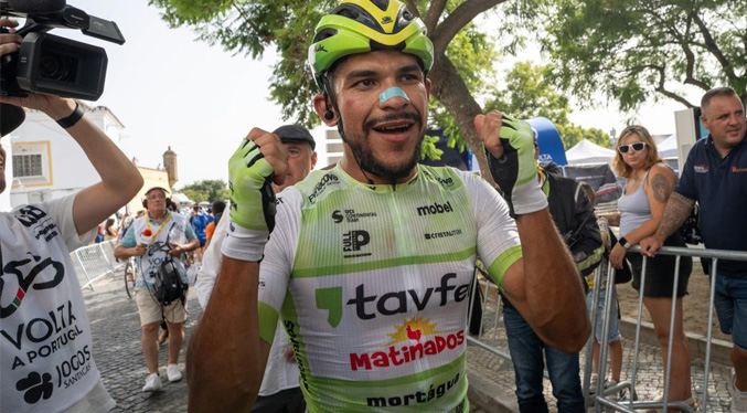 El venezolano Leangel Linarez se impone en la tercera etapa de la Volta a Portugal