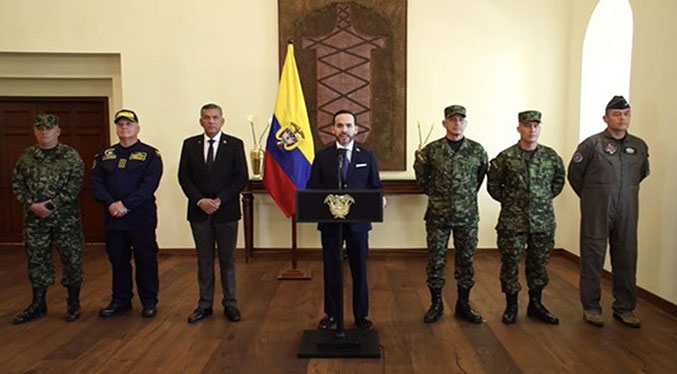 De la Espriella presenta nueva cúpula militar para «combatir el crimen» en Colombia