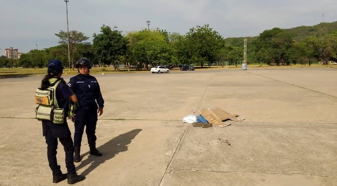 Hallan sin vida a una persona en el parque Las Ballenas en Maracay
