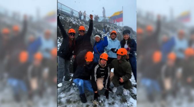 Nevada «viste de blanco» el Pico Espejo este domingo