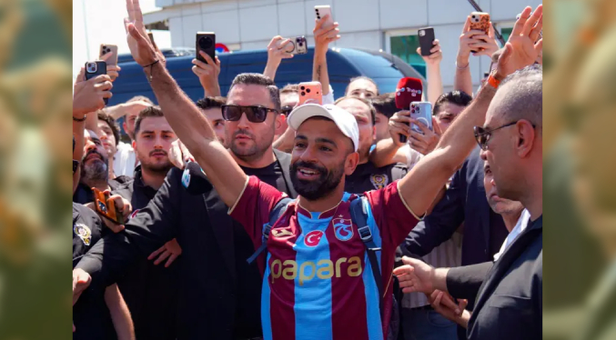 Locura por Mohamed Salah en Turquía tras su firma con el Trabzonspor