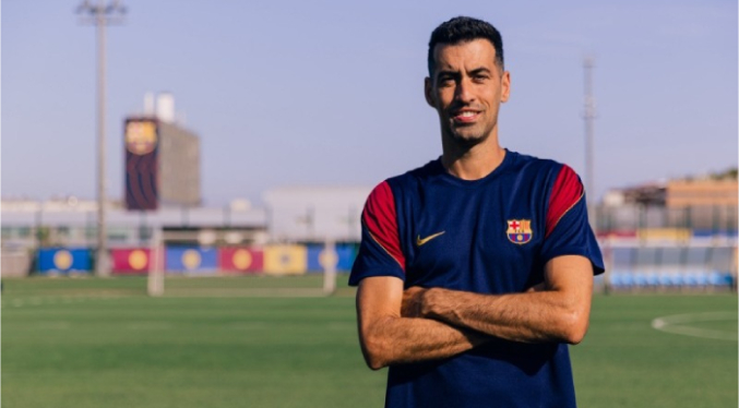 Sergio Busquets se incorpora al Barça Atlètic como técnico asistente