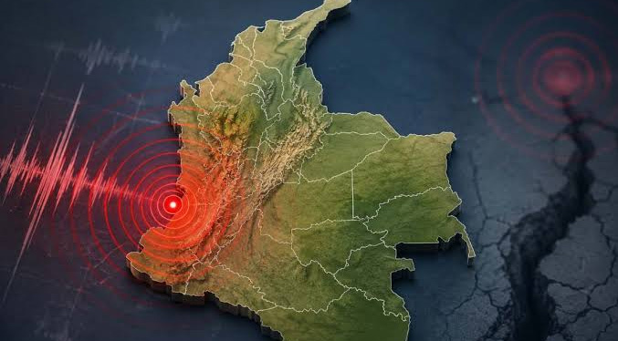 Nueva réplica de magnitud 3,3 sacude a Colombia este 12-Ago