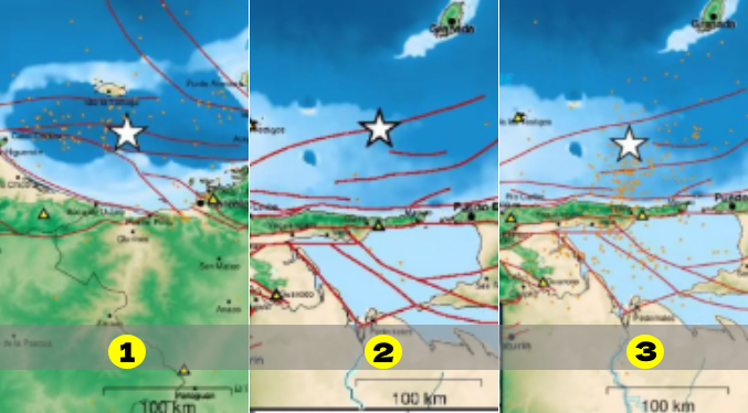 Funvisis registra tres sismos de mediana magnitud durante la madrugada en el oriente del país
