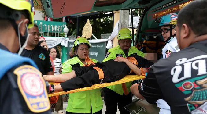 Al menos nueve muertos en un tiroteo en escuela de Tailandia