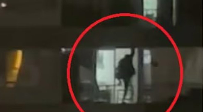 Venezolano prende fuego a su expareja y huyó tras escalar edificio de 17 pisos en Chile