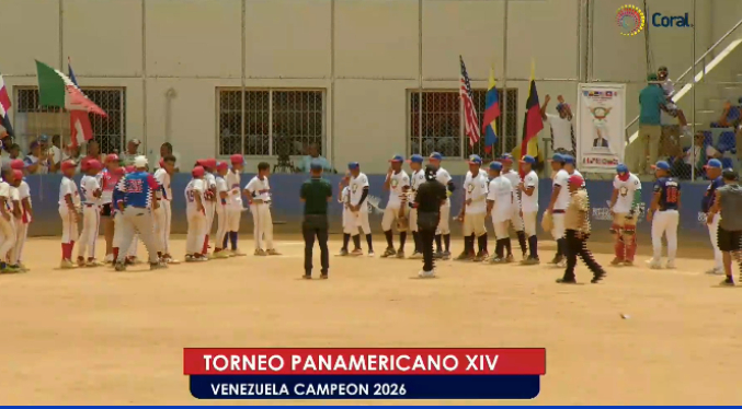 Venezuela reedita título en el XIV Campeonato Panamericano de Béisbol U-12