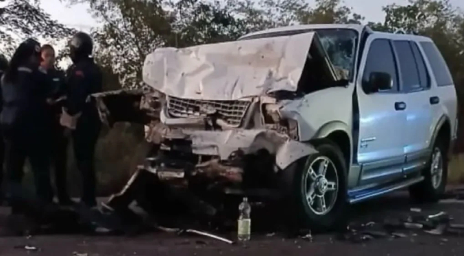 Diez heridos en accidente vial en la carretera Falcón Zulia