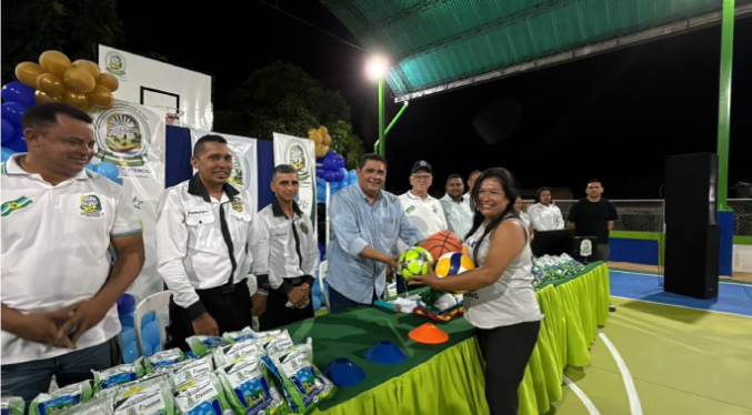 Cancha deportiva en La Matica II es la número 13 inaugurada por el alcalde Ely Ramón Atencio