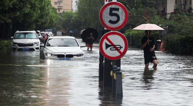 Tormenta tropical Dolphin causa inundaciones en China