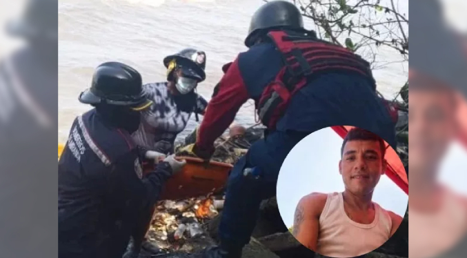 Joven que cayó al río Guaire fue encontrado sin vida en playa de Barlovento