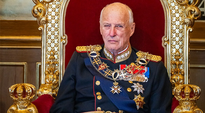 Muere el rey de Noruega Harald V a los 89 años