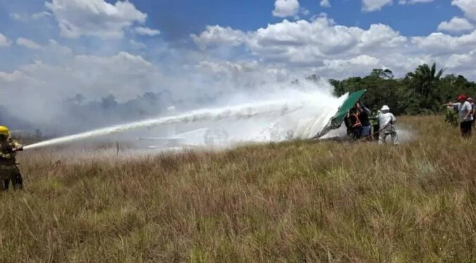 Dos fallecidos deja accidente aéreo en el estado Bolívar
