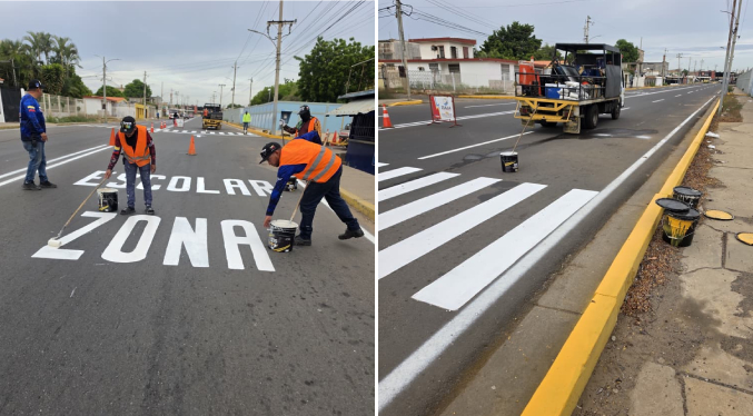 Gobernación consolida plan de demarcación y recuperación vial en Zulia con más de 80 Km atendidos