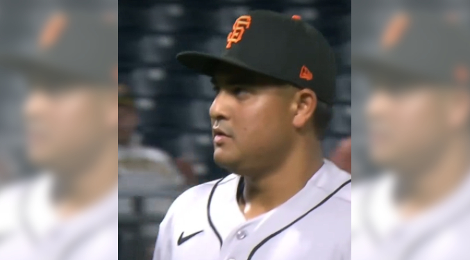 El aguilucho César Pérdomo debuta en la MLB con los Gigantes de San Francisco