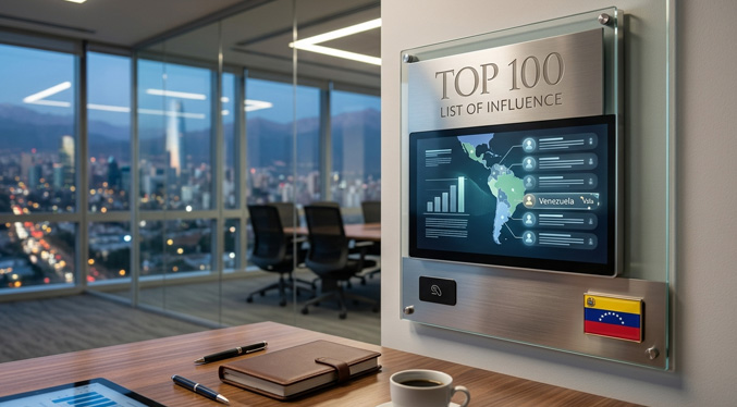 Cinco venezolanos figuran en la lista de los 100 empresarios más influyentes de América Latina