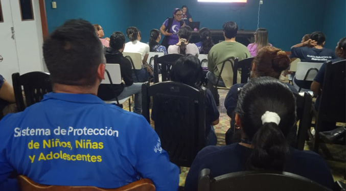 Instituto Municipal de la Mujer capacita a funcionarios de FUNDANIS sobre la trata de personas