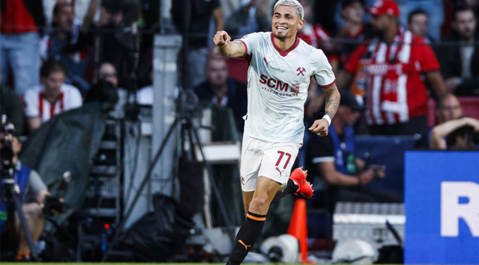 El venezolano Gleiker Mendoza anota en el debut del Shaktar por la Champions League