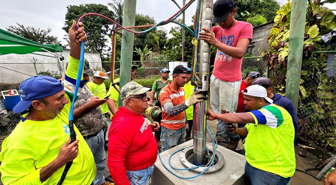 Hidroven reactiva pozo en Colón estado Zulia