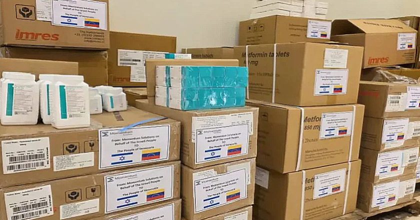 Comunidad judía dona insumos para hospitales
