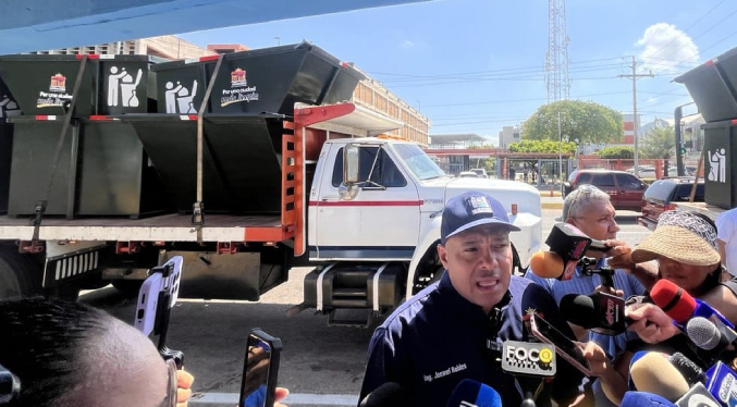 Alcaldía de Maracaibo llega a 100 contenedores de desechos colocados en puntos estratégicos
