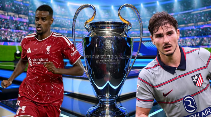 Liverpool y Atlético de Madrid se miden esta tarde en la Champions