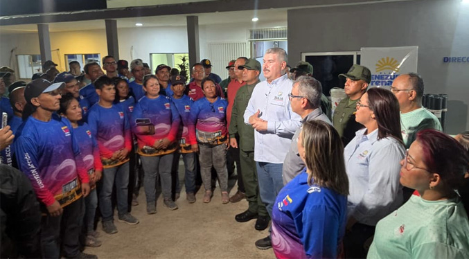 Gobernación y Vicepresidencia de Servicios despliegan Bricomiles para adecuar 50 escuelas ante el inicio de clases