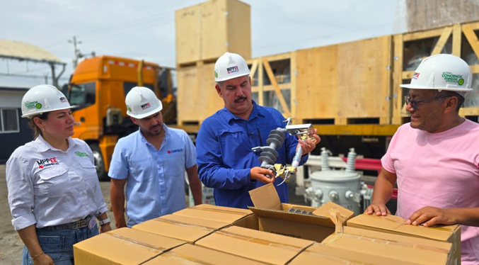 Gobernador Luis Caldera entrega 150 nuevos transformadores para distintas parroquias de Maracaibo