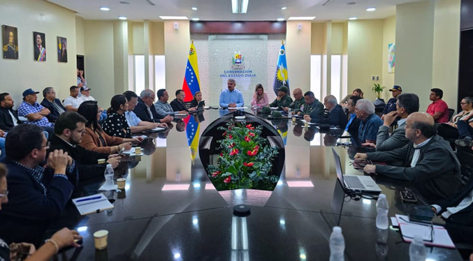 Caldera preside sesión del Consejo Regional de Economía del Zulia para impulsar el desarrollo del estado