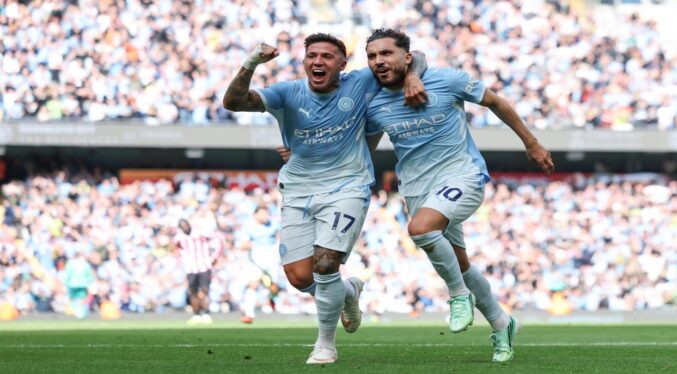 Manchester City extende el invicto para tomar el liderato de la Premier