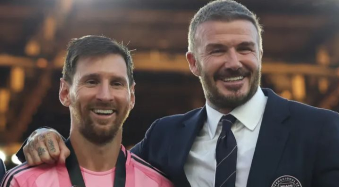 David Beckham considera que Messi debe ganar el Balón de Oro