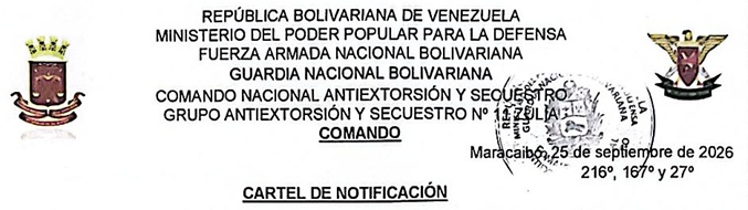 Notificación