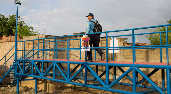 Alcalde Di Martino reconstruye y entrega puente peatonal San Rafael tras más de 20 años de abandono