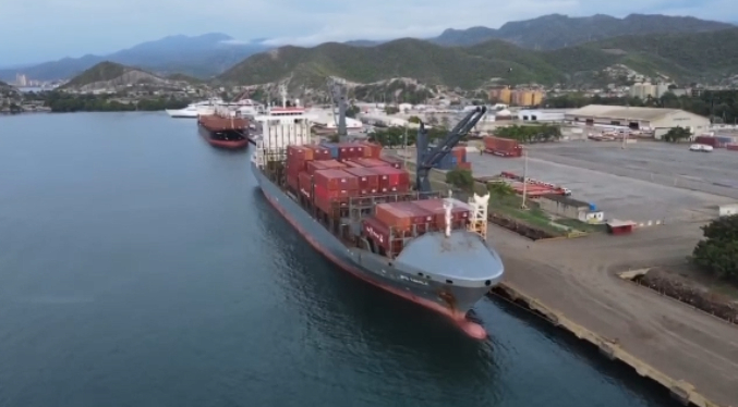 Puerto de Guanta registra un repunte de 132 % en la movilización de carga durante el mes de agosto