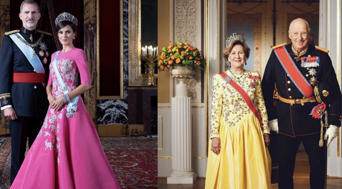 Reyes de España y la reina Sofía asistirán al funeral de Harald V de Noruega