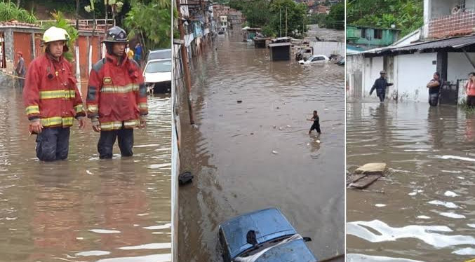 Río Guaire reporta crecida por las lluvias en cinco ocasiones durante el mes de agosto