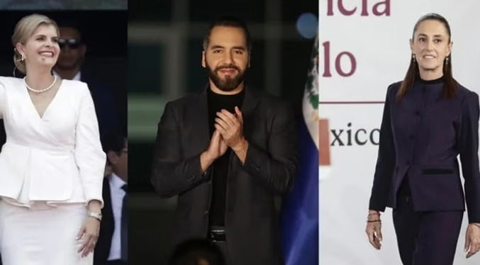 Sheinbaum, Bukele y De la Espriella encabezan el ranking presidencial latinoamericano