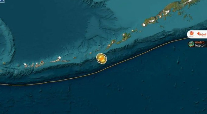 Fuerte sismo de magnitud 6.3 sacudió Alaska este jueves 3-Sep