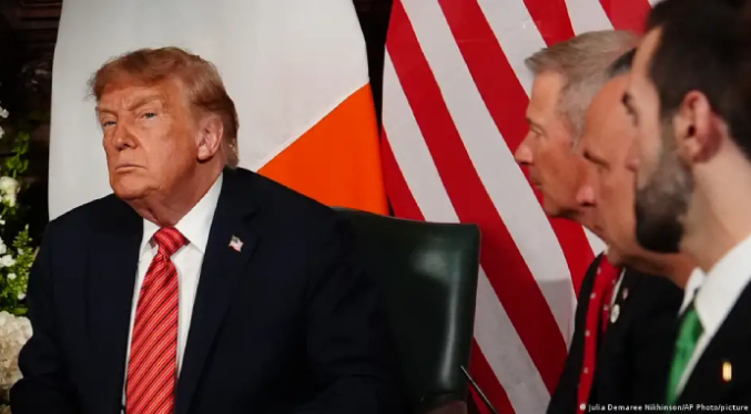 Trump afirma que unificación de Irlanda sería «fantástica»