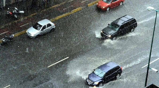 Inameh pronostica lluvias y descargas eléctricas en varias regiones este 20-Sep