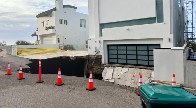 Socavón en la mansión de Nicolas Cage obliga a evacuar zonas por riesgo de colapso