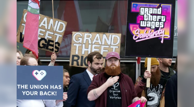 Demandan al estudio del videojuego Grand Theft Auto VI por despidos impugnados