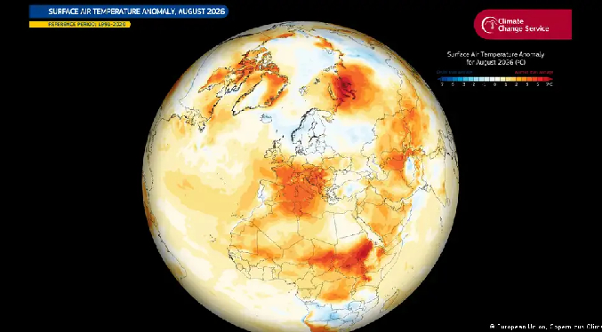 Copernicus: Agosto fue el mes más caluroso jamás registrado