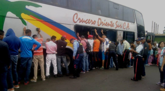 Asaltan un autobús de la ruta Caracas-Tucupita tras hacerse pasar por pasajeros