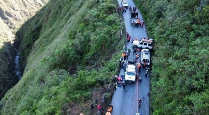 Al menos tres muertos y un herido dejó accidente de tránsito en el páramo merideño