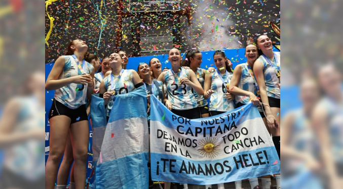 Argentina se corona campeona invicta del Sudamericano de Voleibol Femenino Sub-19 en Maracaibo